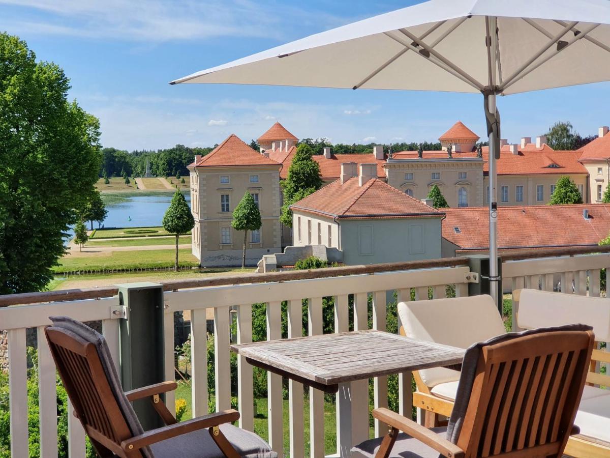 Loggiahaus Am Schloss, 5 Ferienwohnungen, Teils Mit Schloss- Und Seeblick Rheinsberg Eksteriør billede