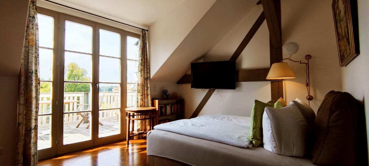 Loggiahaus Am Schloss, 5 Ferienwohnungen, Teils Mit Schloss- Und Seeblick Rheinsberg Eksteriør billede
