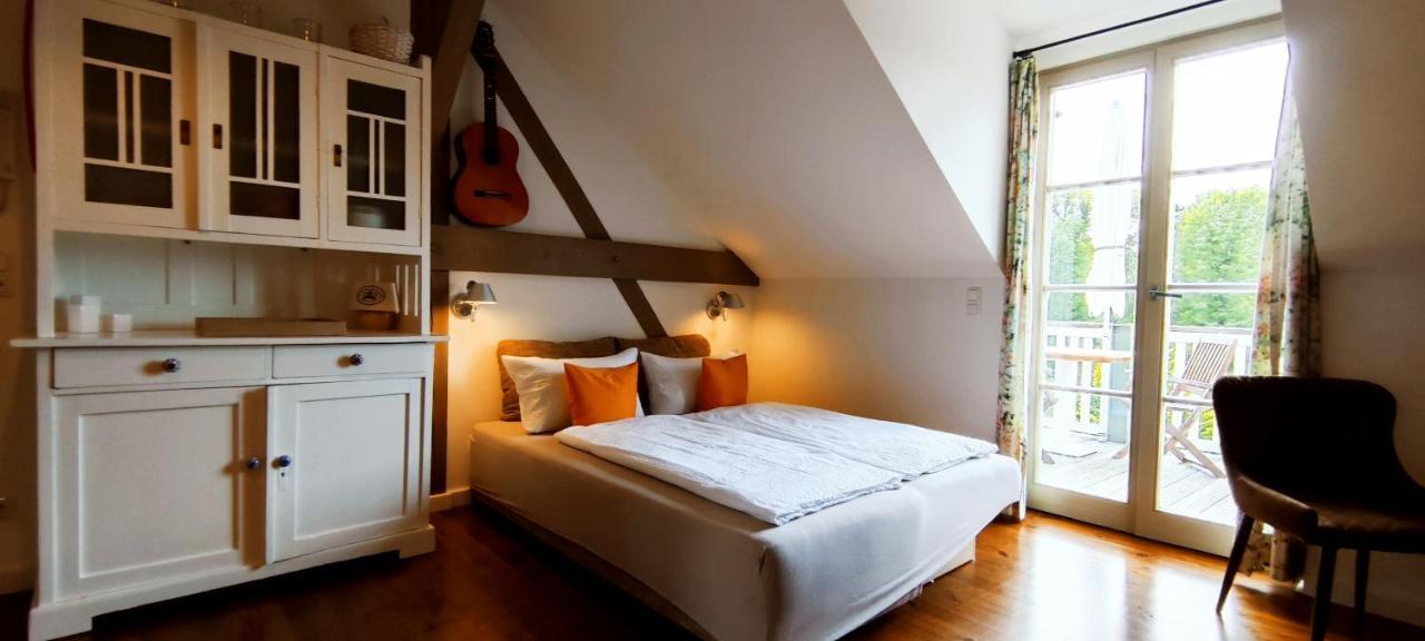 Loggiahaus Am Schloss, 5 Ferienwohnungen, Teils Mit Schloss- Und Seeblick Rheinsberg Eksteriør billede