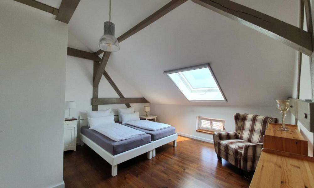 Loggiahaus Am Schloss, 5 Ferienwohnungen, Teils Mit Schloss- Und Seeblick Rheinsberg Eksteriør billede
