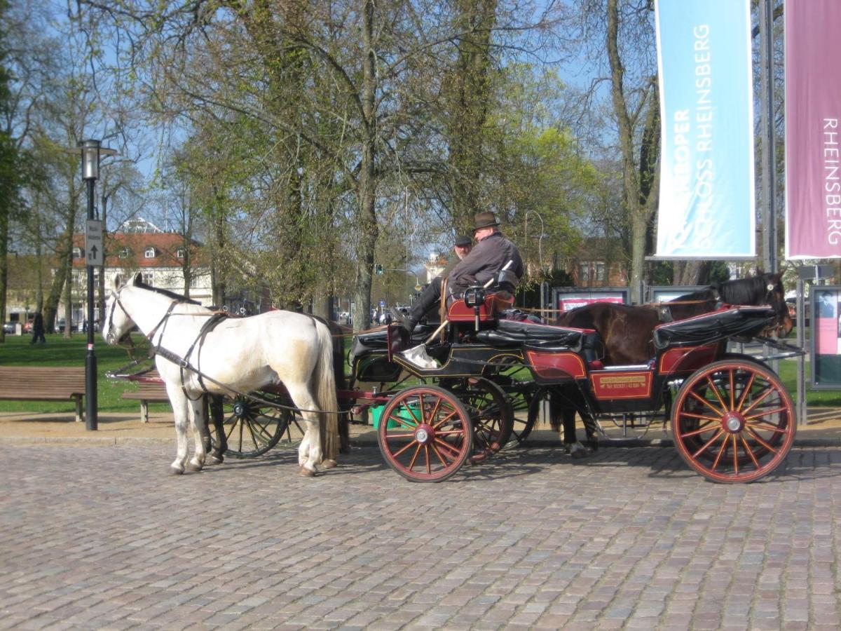 Loggiahaus Am Schloss, 5 Ferienwohnungen, Teils Mit Schloss- Und Seeblick Rheinsberg Eksteriør billede